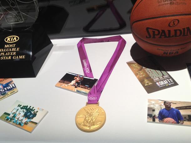 L'oro olimpico conquistato  da Kevin Durant alle Olimpiadi di Londra con la nazionale americana